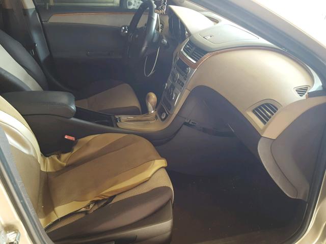 1G1ZC5E00AF189468 - 2010 CHEVROLET MALIBU 1LT TAN photo 5