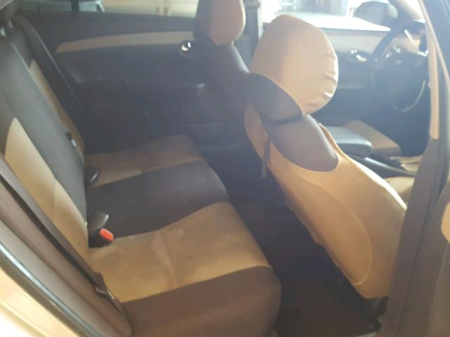 1G1ZC5E00AF189468 - 2010 CHEVROLET MALIBU 1LT TAN photo 6