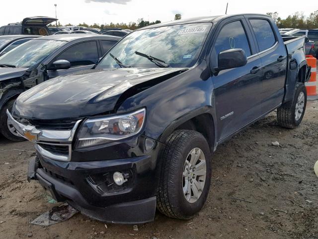 1GCGSCEA3J1198225 - 2018 CHEVROLET COLORADO L BLACK photo 2