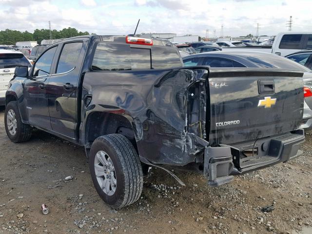 1GCGSCEA3J1198225 - 2018 CHEVROLET COLORADO L BLACK photo 3