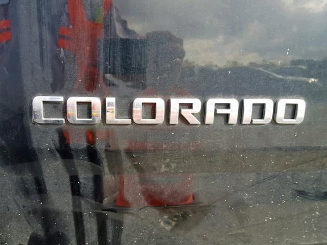 1GCGSCEA3J1198225 - 2018 CHEVROLET COLORADO L BLACK photo 9