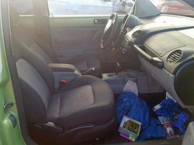 3VWCK31C75M417733 - 2005 VOLKSWAGEN NEW BEETLE 绿色 照片 5