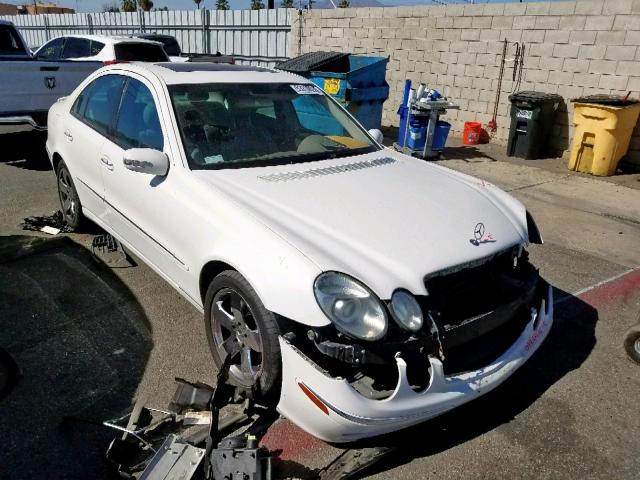 WDBUF65J83A115561 - 2003 MERCEDES-BENZ E 320 WHITE photo 1