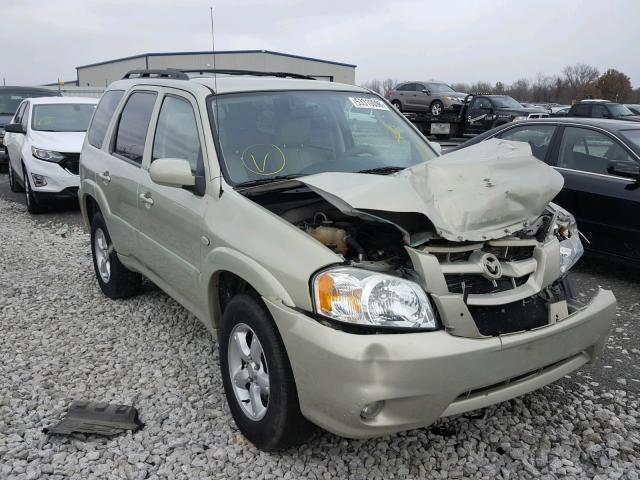 4F2YZ96155KM31667 - 2005 MAZDA TRIBUTE S TAN photo 1