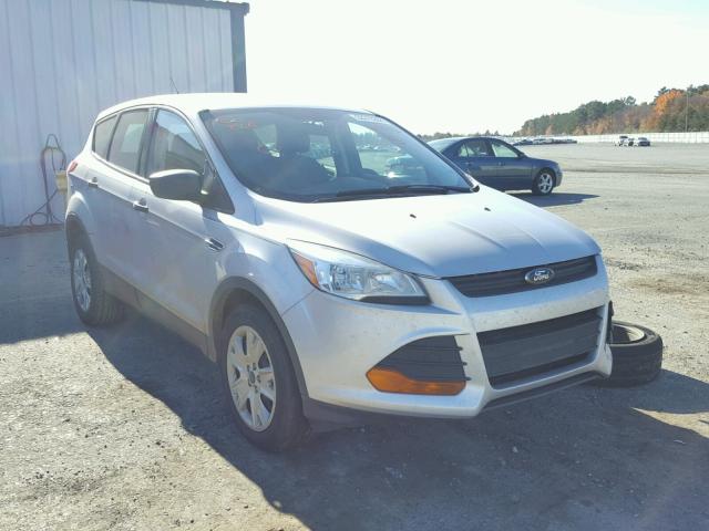 1FMCU0F71DUC01552 - 2013 FORD ESCAPE S SILVER photo 1