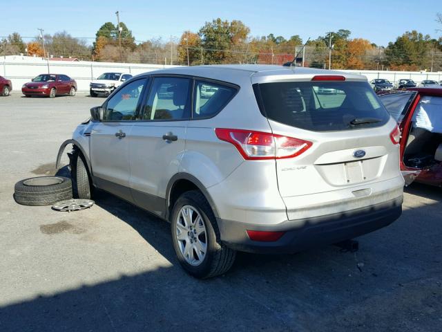 1FMCU0F71DUC01552 - 2013 FORD ESCAPE S SILVER photo 3