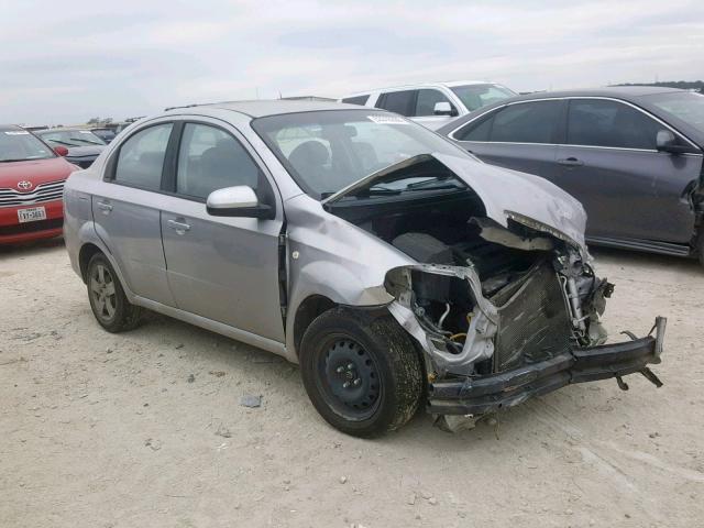 KL1TD56648B135516 - 2008 CHEVROLET AVEO BASE Gümüş foto 1