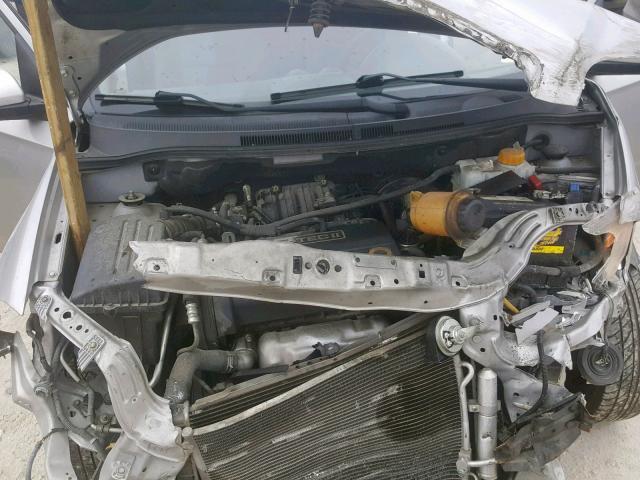 KL1TD56648B135516 - 2008 CHEVROLET AVEO BASE Gümüş foto 7