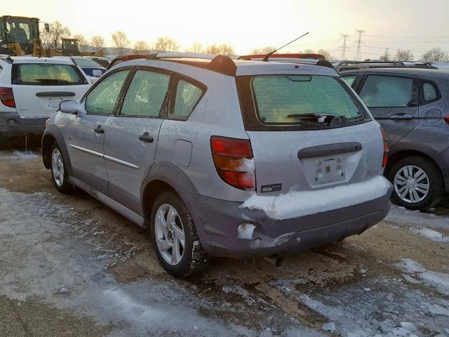 5Y2SL658X6Z420953 - 2006 PONTIAC VIBE SILVER photo 3