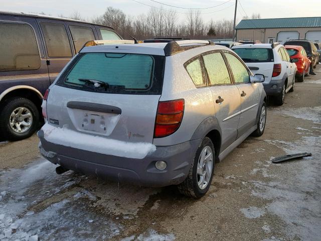 5Y2SL658X6Z420953 - 2006 PONTIAC VIBE SILVER photo 4