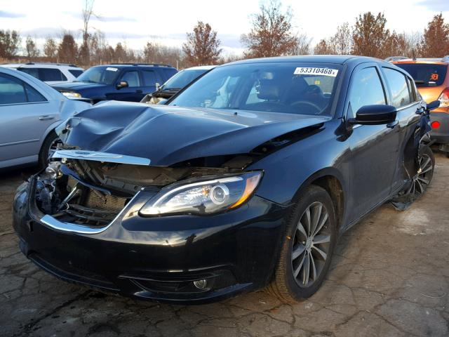 1C3CCBCG3DN521087 - 2013 CHRYSLER 200 LIMITE BLACK photo 2