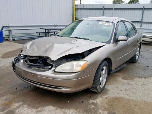 1FAFP55U63A275438 - 2003 FORD TAURUS SES GOLD photo 2