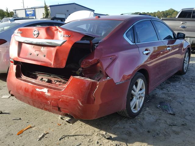 1N4BL3AP4DC210222 - 2013 NISSAN ALTIMA 3.5 RED photo 4