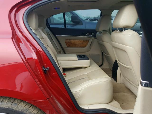 1LNHM93R69G633737 - 2009 LINCOLN MKS MAROON photo 6