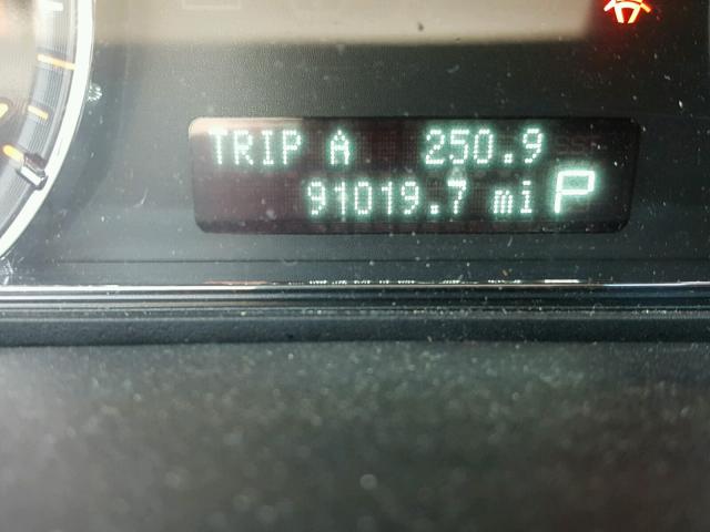 1LNHM93R69G633737 - 2009 LINCOLN MKS MAROON photo 8