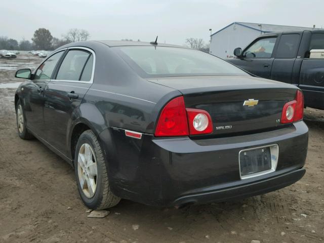 1G1ZG57B084303333 - 2008 CHEVROLET MALIBU LS 石墨色 照片 3