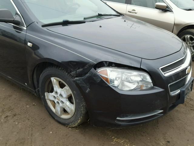 1G1ZG57B084303333 - 2008 CHEVROLET MALIBU LS 石墨色 照片 9