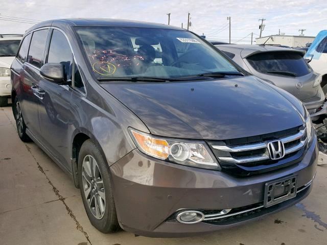 5FNRL5H97FB113470 - 2015 HONDA ODYSSEY TO GRAY photo 1