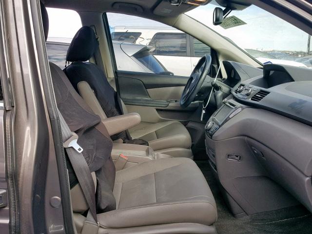 5FNRL5H97FB113470 - 2015 HONDA ODYSSEY TO GRAY photo 5