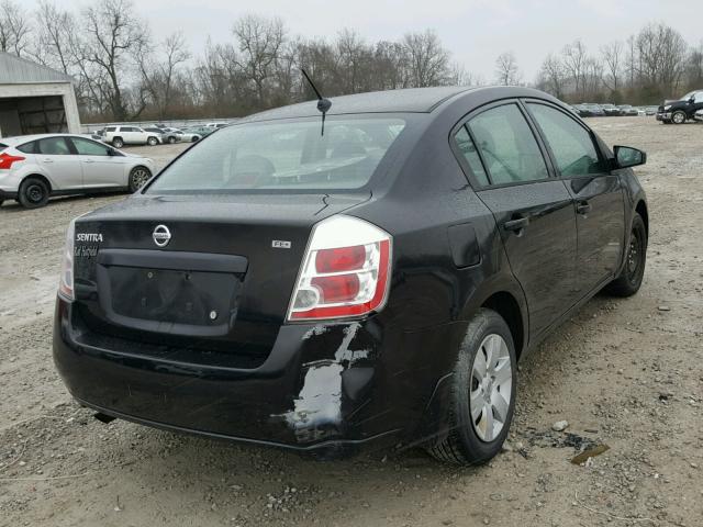 3N1AB61E09L641860 - 2009 NISSAN SENTRA 2.0 BLACK photo 4