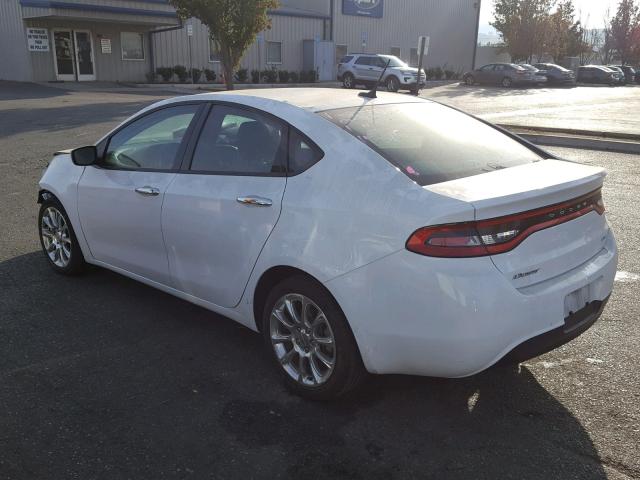 1C3CDFFA8GD820970 - 2016 DODGE DART SXT S WHITE photo 3