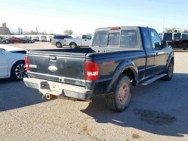 1FTYR14E69PA21735 - 2009 FORD RANGER SUP BLACK photo 4