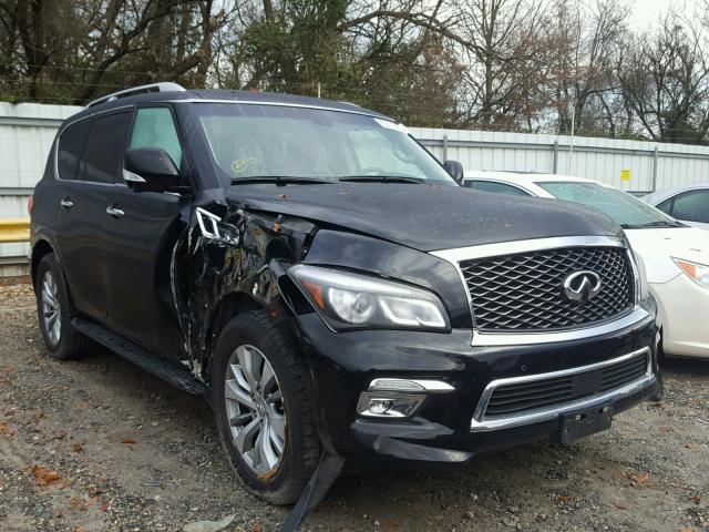 JN8AZ2NEXH9151708 - 2017 INFINITI QX80 BASE BLACK photo 1