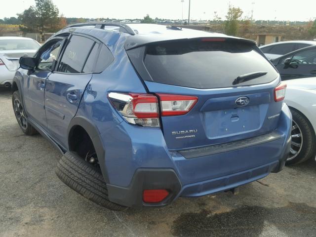 JF2GTABC7JH331018 - 2018 SUBARU CROSSTREK BLUE photo 3