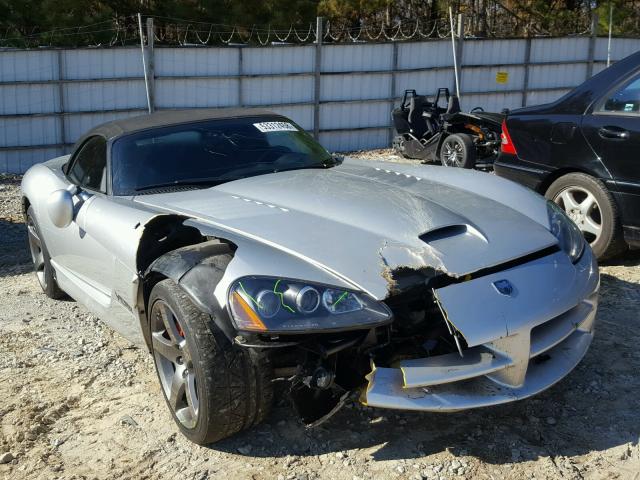 1B3JR65Z13V501587 - 2003 DODGE VIPER SRT- SILVER photo 9