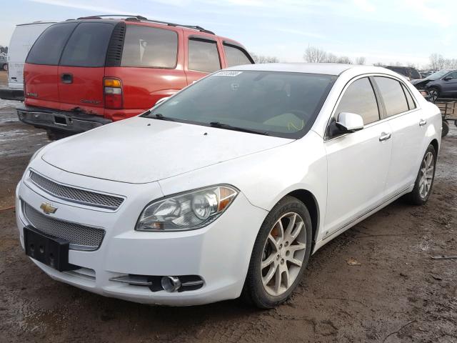 1G1ZK577694231131 - 2009 CHEVROLET MALIBU LTZ თეთრი ფოტო 2