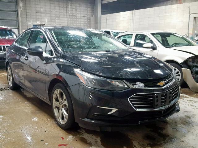 1G1BF5SM3H7185385 - 2017 CHEVROLET CRUZE PREM BLACK photo 1