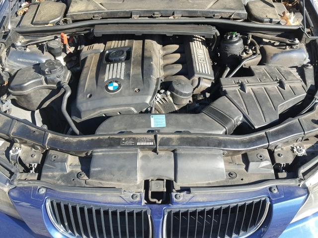 WBAVC93537KX58113 - 2007 BMW 328 XI BLUE photo 7