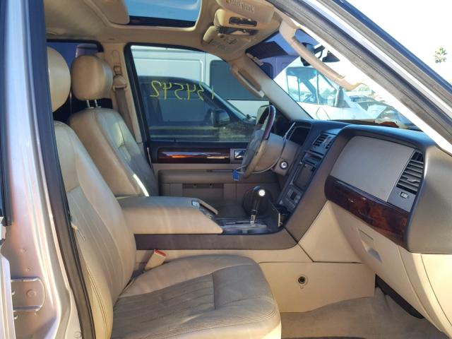 5LMFU28586LJ24625 - 2006 LINCOLN NAVIGATOR Qızıl foto 5