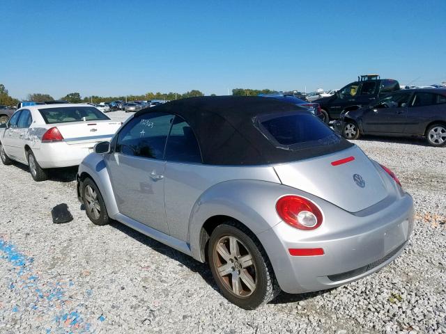3VWPF31Y16M321163 - 2006 VOLKSWAGEN NEW BEETLE 银色 照片 3