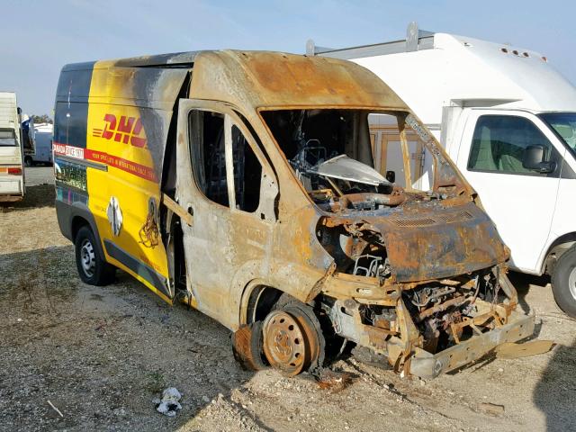 3C6TRVBG7EE105554 - 2014 RAM PROMASTER 黄色 照片 1