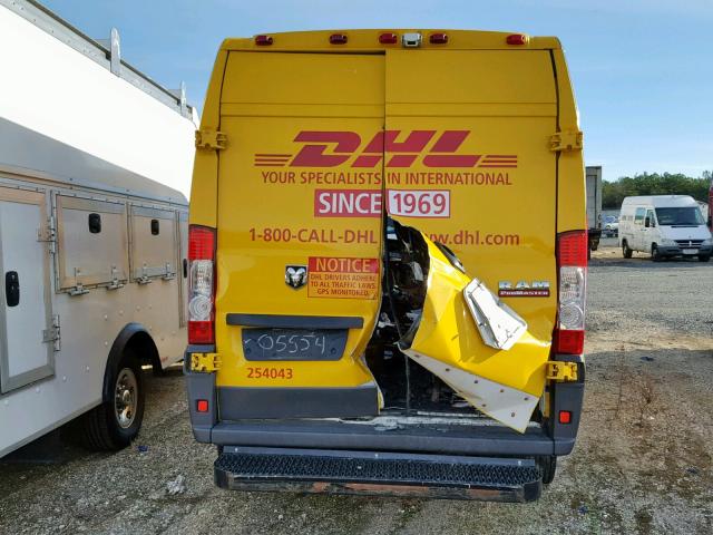 3C6TRVBG7EE105554 - 2014 RAM PROMASTER 黄色 照片 10