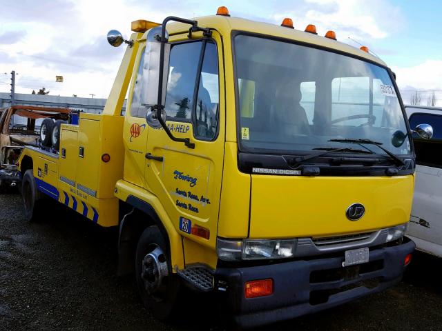 JNAMB33H04AE75376 - 2004 NISSAN DIESEL UD2000 YELLOW photo 1