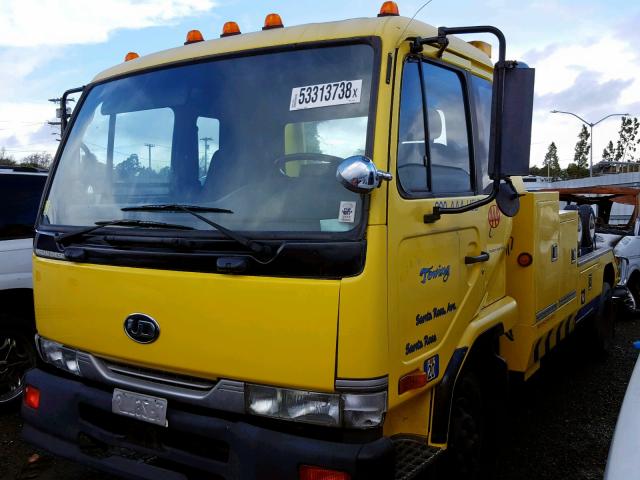 JNAMB33H04AE75376 - 2004 NISSAN DIESEL UD2000 YELLOW photo 2