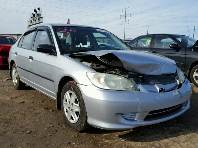 2HGES16335H598127 - 2005 HONDA CIVIC DX V SILVER photo 1