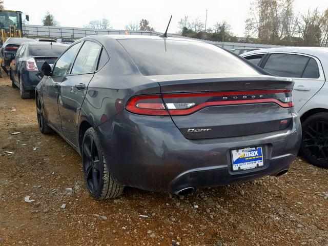 1C3CDFBB9FD241788 - 2015 DODGE DART SXT CHARCOAL photo 3