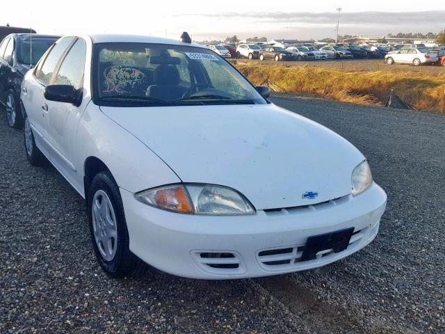 1G1JF524517108891 - 2001 CHEVROLET CAVALIER L WHITE photo 1