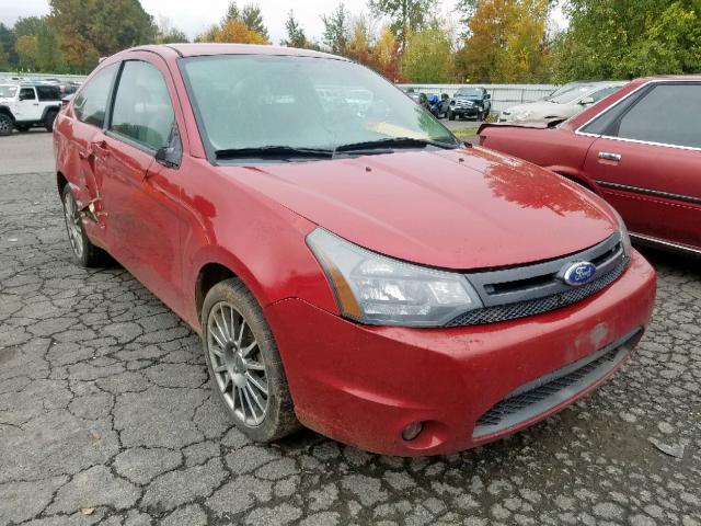 1FAHP33N09W161701 - 2009 FORD FOCUS SES RED photo 1