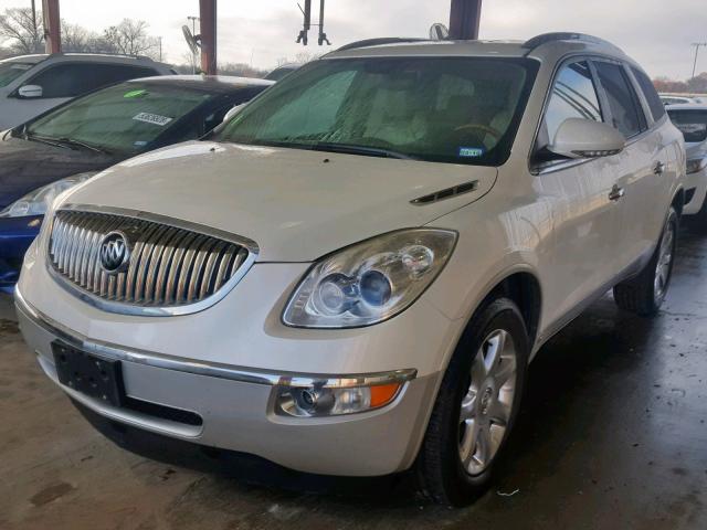 5GALRCEDXAJ228276 - 2010 BUICK ENCLAVE CX WHITE photo 2