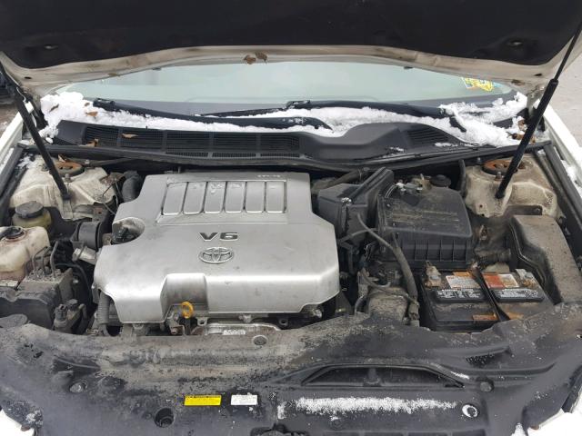 4T1BK36B86U161738 - 2006 TOYOTA AVALON XL WHITE photo 7