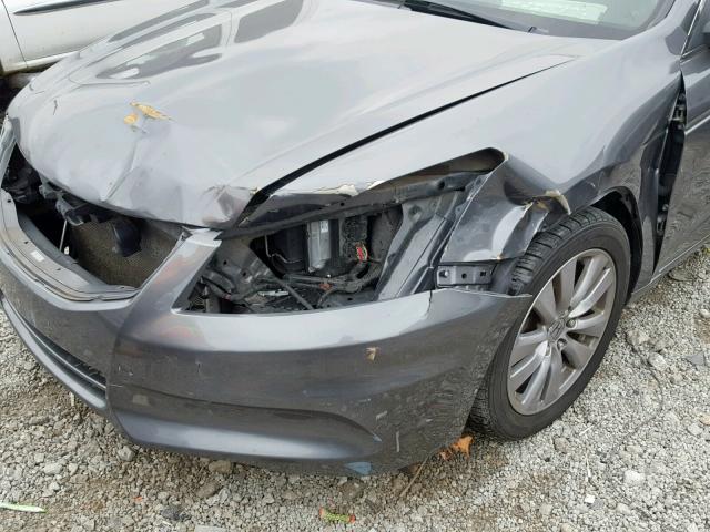 1HGCP2F79CA138211 - 2012 HONDA ACCORD EX GRAY photo 9