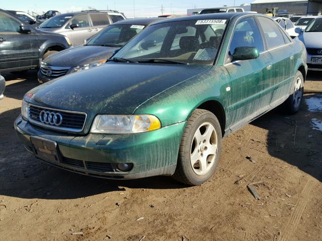 WAUDH28D1YA109213 - 2000 AUDI A4 2.8 QUA GREEN photo 2