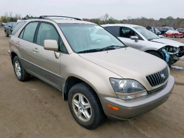 JT6HF10U1Y0101822 - 2000 LEXUS RX 300 TAN photo 1