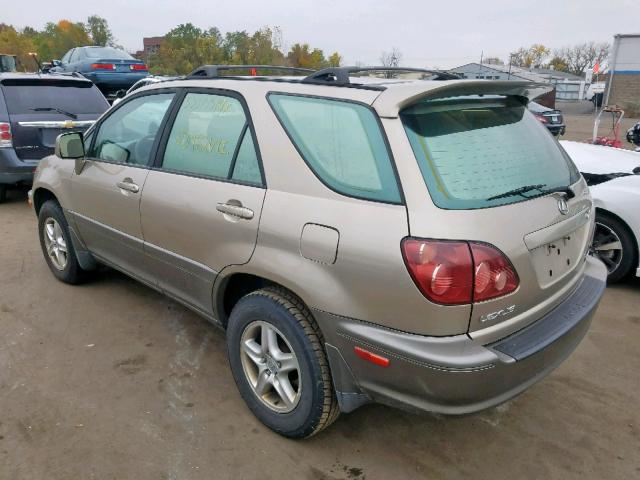 JT6HF10U1Y0101822 - 2000 LEXUS RX 300 TAN photo 3