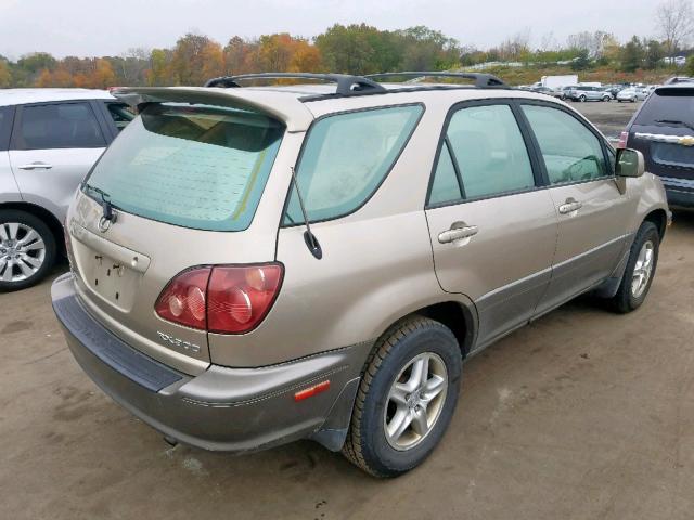 JT6HF10U1Y0101822 - 2000 LEXUS RX 300 TAN photo 4