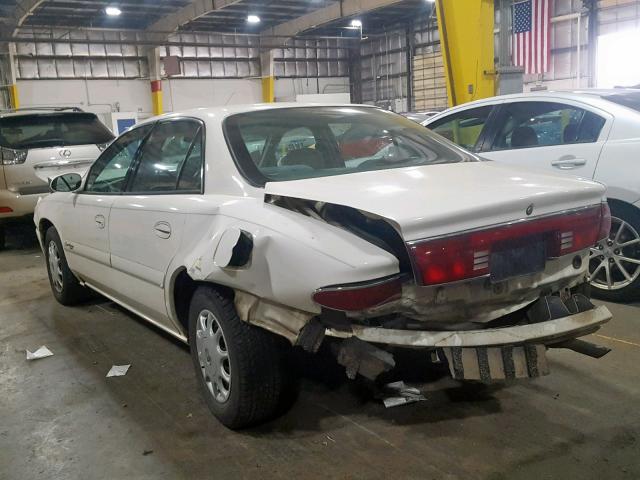 2G4WS52J321106579 - 2002 BUICK CENTURY CU WHITE photo 3